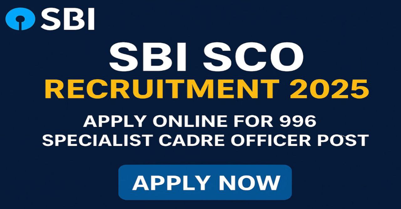 SBI SCO Recruitment 2025