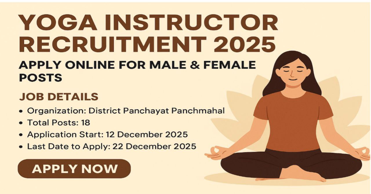 Yoga Instructor Recruitment 2025