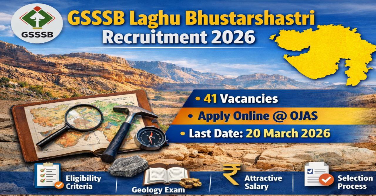 GSSSB Laghubhu Stara Shastri Recruitment 2026